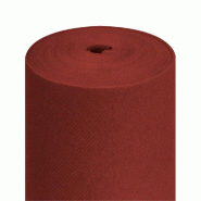 Tête-à-tête pré-découpé 120cm intissé bordeaux 0,40x24m - par 6