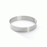 DE BUYER - cercle perfore inox bord droit h 3.5 ø18.5 - inox 10-309807