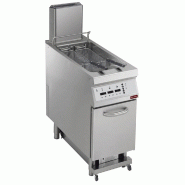 Diamond - Friteuse gaz 1 cuve en "Y" 23 litres, sur meuble, "DIGIT" - réf. G22/F23CEHA4-S - inox AKS-G22/F23CEHA4-S