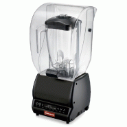 Diamond - Mixer professionnel avec cloche, verre carré 2 Lit , variateur vitesse, programmable - réf. BARMIX/W-CP - gris AKS-BARMIX/W-CP