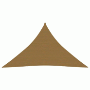 Helloshop26 - Voile toile d'ombrage parasol 160 g/m² PEHD 3,5 x 3,5 x 4,9 m taupe 02_0009305 - 3000502582728