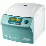 Micro centrifugeuse de paillasse mikro 200/200r hettich