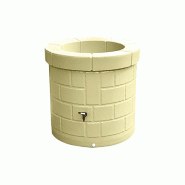 PLAST'UP ROTOMOULAGE Puits récupérateur d'eau de pluie 340l - BEIGE - beige 0750122554409