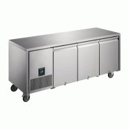 Table réfrigérée négative 3 portes Serie U Premium 420L UA008 Polar_0