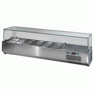 Vitrine réfrigérée pour tables à pizza 6 GN1/3 SOFRACOLD Sofraca