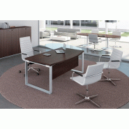 Bureau de direction X time Ring avec convivialité en verre - Quadrifoglio - 239, Orme, Gauche_0