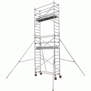 Echafaudage roulant alu - altitude alu - long. 2m05 - base std - gc monobloc - DUARIB ld | 613722_0