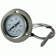 Giemme Spoleto – Thermomètre professionnel pour four et barbecue en acier inoxydable 0-600 °C - gris inox g173 Giemme Spoleto – Thermomètre professionnel pour four et barbecue en acier inoxydable 0-600 °C - gris inox g173