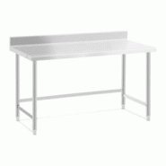 Helloshop26 - Table de travail acier inoxydable plan de travail en inox plan de travail professionnel table de travail cuisine 14_0005130 - 3000229351 Helloshop26 - Table de travail acier inoxydable plan de travail en inox plan de travail professionnel table de travail cuisine 14_0005130 - 3000229351