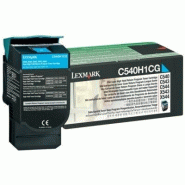 Lexmark C540H Toner Cyan C540H1CG (C540H1CG) - bleu C540H1CG