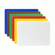 Lot de 6 petites planches à découper basse densité | Hygiplas - HC885