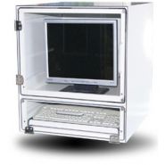 Monitorbox standard - armoire de protection informatique : écran, unité centrale