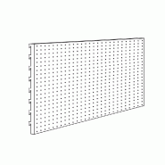 Panneau Perforé ADM - 400 x 1000 mm - Acier Crème - Épaisseur 35 mm