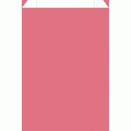 Pochettes cadeaux kraft lisse framboise 24x9,5x40.5cm - par 150