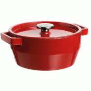PYREX cocotte ronde Slow Cook 6,3 L rouge - 4936878