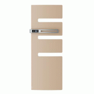 Radiateur sèche-serviettes connecté Serenis mât gauche 750W Beige - Atlantic - 850587_0