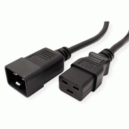 ROLINE Câble prolongateur IEC320-C20/C19 16A, noir, 3 m_0