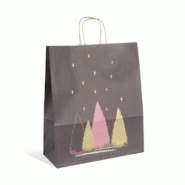 Sac Narnia kraft blanc poignées torsadées 35+14x41cm par 250 - 3700481692424 Sac Narnia kraft blanc poignées torsadées 35+14x41cm par 250 - 3700481692424