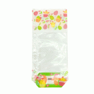 Sachet Pâques transparents 120x275mm par 100 pièces JORIDEAL - multicolore plastique polypropylène 9005718984421