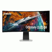 Samsung G95SC Moniteur 124,5 cm (49 pouces) 5120 x 1440 pixels Dual QHD OLED Argent - argenté LS49CG954SUXEN