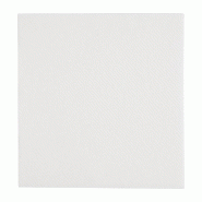 Serviettes cocktail Airlaid pliage en 4 Recyclable Premium Tablin blanches 24x24cm (lot de 2400) | Fiesta recyclable - FE262