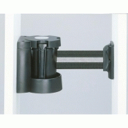 Support mural ? Sangle ?Tirable, longueur 3 m, largeur 50 mm, rouge et blanc hachur? Support mural ? Sangle ?Tirable, longueur 3 m, largeur 50 mm, rouge et blanc hachur?