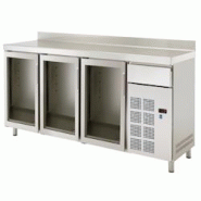 Tour réfrigérée haute 3 portes en verre 1 tiroir - 2020x600x1050 mm - 220 W 230/1V - 70879509 Eurast - inox 70879509 Tour réfrigérée haute 3 portes en verre 1 tiroir - 2020x600x1050 mm - 220 W 230/1V - 70879509 Eurast - inox 70879509