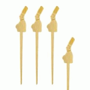 VASCELLA Piques bambou "chef" 97 mm (2000 unités) - Bambou V123200 VASCELLA Piques bambou "chef" 97 mm (2000 unités) - Bambou V123200