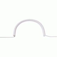 BACHMANN Câble spirale 1,5m-6m, blanc, H05VV-F 3G1,5mm² BACHMANN Câble spirale 1,5m-6m, blanc, H05VV-F 3G1,5mm²