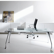 Bureau de Direction en verre Segno- Dellarovere - 210, Transparent
