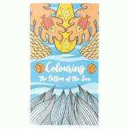 Cahier de coloriages Fond marin 12,5x22cm - par 100
