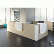 Comptoir d'accueil lumineux Tera - MDD - Chêne Canadien, 415_0