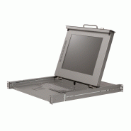 Console 1u pour montage en baie de 19 pouces - écran lcd - Belkin