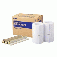 Dnp - papier thermique pour ds820 (premium digital ) - 21x29.7cm - 2x110 tirages