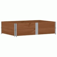 Helloshop26 - Jardinière bac lit surélevé plantes fleurs terrasse jardin 150 x 100 cm bois massif de pin marron 02_0037420 - 3000217814695 Helloshop26 - Jardinière bac lit surélevé plantes fleurs terrasse jardin 150 x 100 cm bois massif de pin marron 02_0037420 - 3000217814695