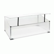 Helloshop26 - Mini serre de jardin en aluminium et polycarbonate 100 x 60 x40 cm ouverture par vérin potager 16_0002679 - 3000056171539 Helloshop26 - Mini serre de jardin en aluminium et polycarbonate 100 x 60 x40 cm ouverture par vérin potager 16_0002679 - 3000056171539