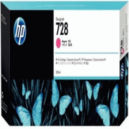 HP 728 Magenta Cartouche d'encre ORIGINALE - F9K16A - F9K16A