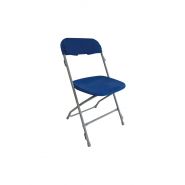 Lucy - chaise pliante - vif furniture - gris/bleu