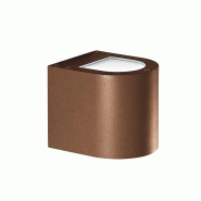 ROSSINI ILLUMINAZIONE Applique Led Argent 9W Double Emission Ronde Marron 4000K Ip65 - Groupe Rossini - Applique D'Extérieur En Aluminium Haute Rési
