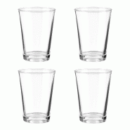 San Ignacio VIVALTO - Set de 4 verres à carajillo en verre 140ml - transparent verre SANR528