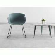 Chaise polyvalente Bai pieds luge en plastique Chaise polyvalente Bai pieds luge en plastique