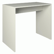 Table de présentation Vertigo blanc mat 90x50x76cm