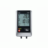 Testo 176 P1 - Enregistreur de température, humidité et pression avec 2 entrées de sondes externes
