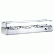 A.C.L - Présentoir réfrigéré à poser vitré droit 1500mm profondeur 395 mm - 3701647300276 A.C.L - Présentoir réfrigéré à poser vitré droit 1500mm profondeur 395 mm - 3701647300276