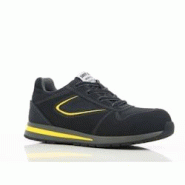 Baskets de sécurité Turbo S3 SRC noir/jaune - Embout composite, cuir hydrofuge - Safety Jogger T.44 Baskets de sécurité Turbo S3 SRC noir/jaune - Embout composite, cuir hydrofuge - Safety Jogger T.44