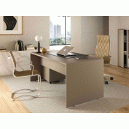 Bureau de direction Metrik en bois mélaminé - 165/185 x 80 cm - Fabriqué en Italie Bureau de direction Metrik en bois mélaminé - 165/185 x 80 cm - Fabriqué en Italie