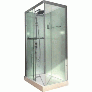 Cabine de douche domino complète, rectangulaire, 110x80 cm, version confort Cabine de douche domino complète, rectangulaire, 110x80 cm, version confort