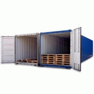 Container 20 pieds pallet wide