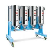 Cs trolley  châssis master - silo de stockage - moretto - capacité de 50 dm³ chacune