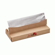 ECOLOMIQUE - 350 Pcs - Papier alimentaire blanc enchevêtré en boite distributrice 36 x 25 cm - ECO210PABW23 - blanc papier ECO210PABW23 ECOLOMIQUE - 350 Pcs - Papier alimentaire blanc enchevêtré en boite distributrice 36 x 25 cm - ECO210PABW23 - blanc papier ECO210PABW23